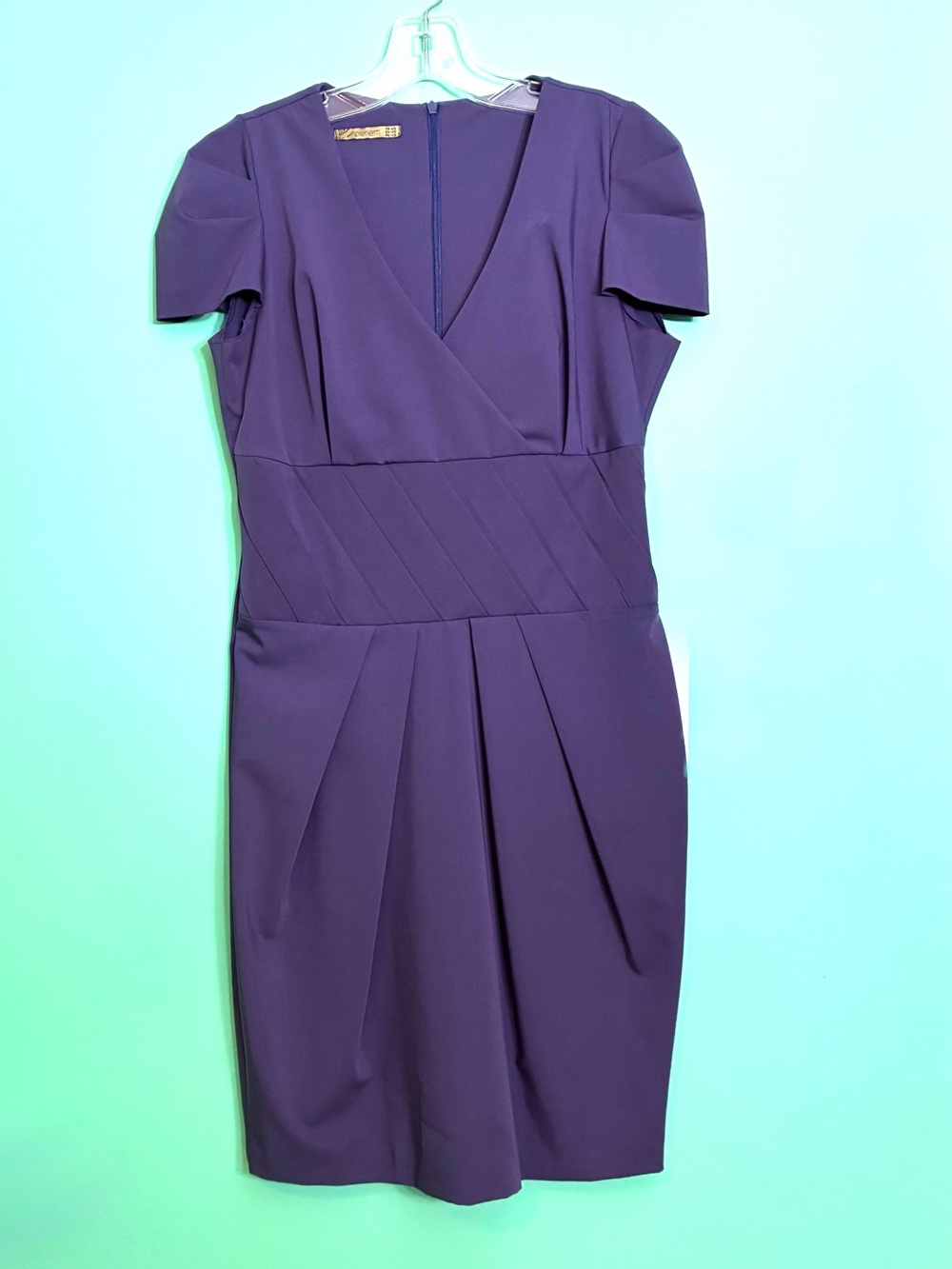 Miss Perrletti Elegant Fashion Purple Dress - Picture 11 of 16